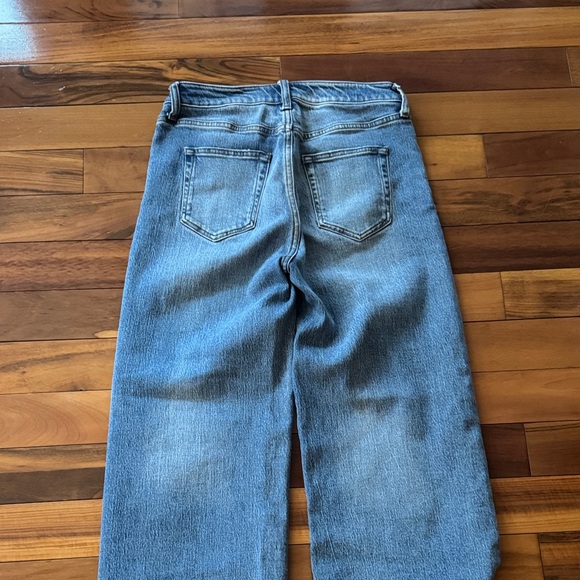 Quince comfort stretch high rise relaxed straight jeans size 28 - Picture 7 of 7